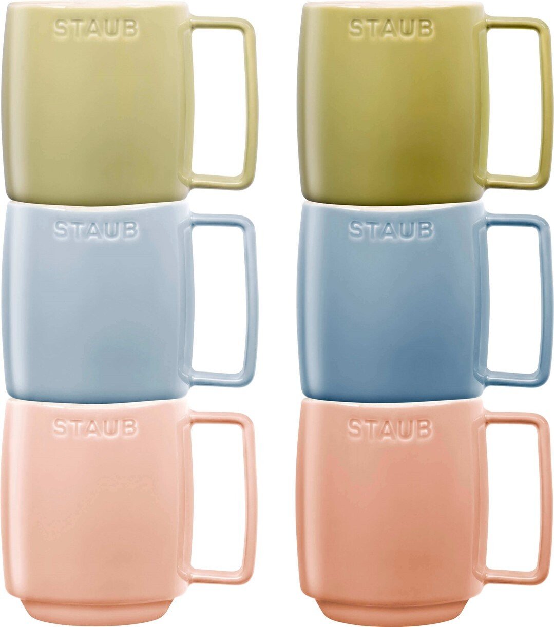 Kubki Staub 350 ml kolorowe 6 szt.