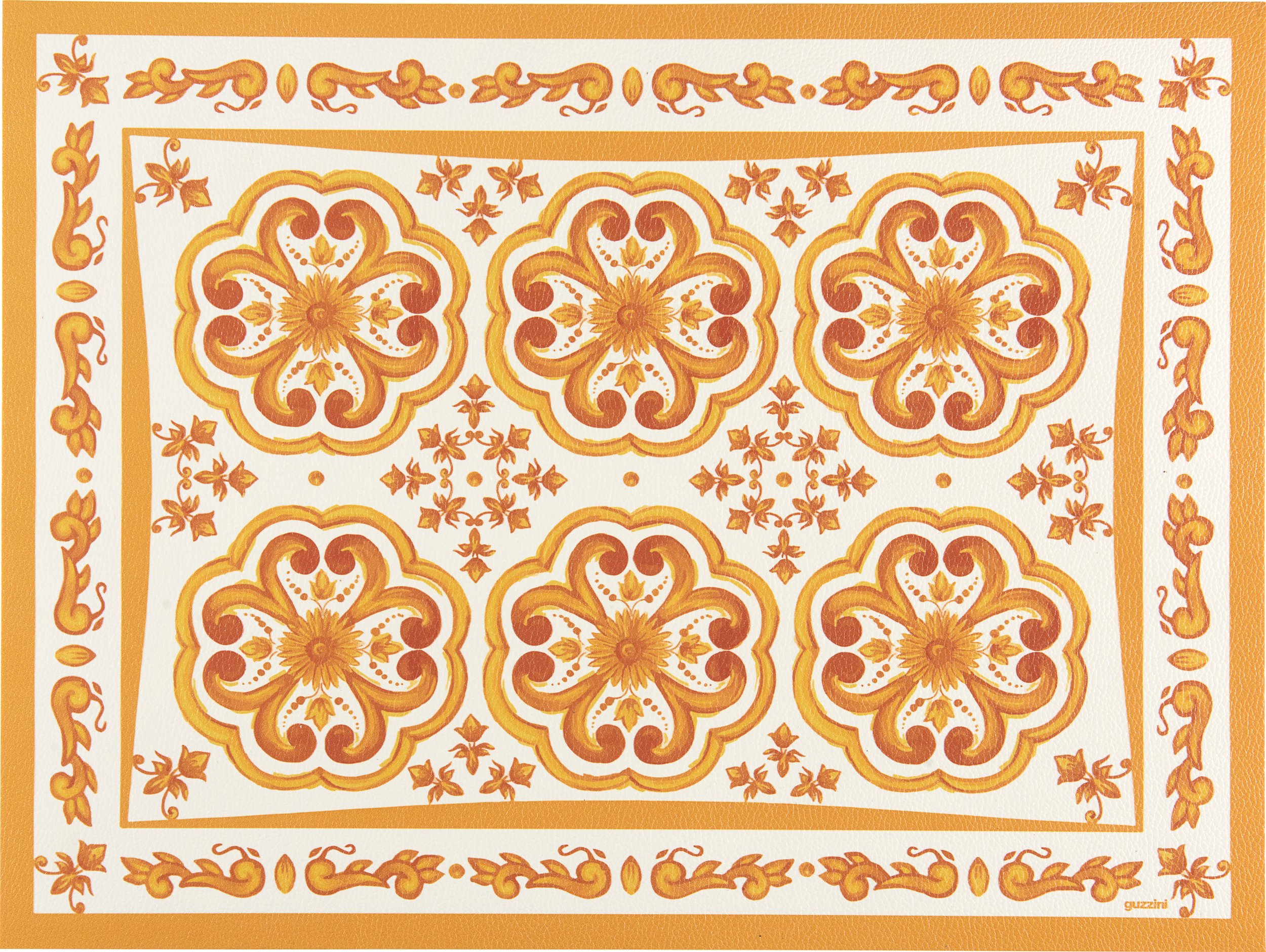 Podkładka pod talerz Blues 33 x 44 cm bursztynowa