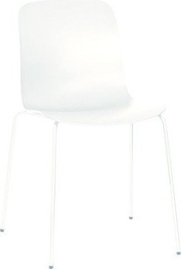 Krzesło Substance stal lakierowana na biało białe
