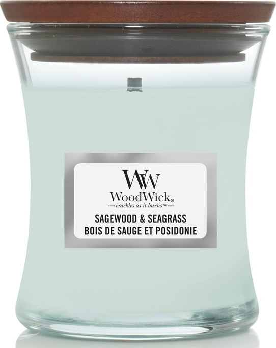 Świeca Core WoodWick Sagewood & Seagrass mała