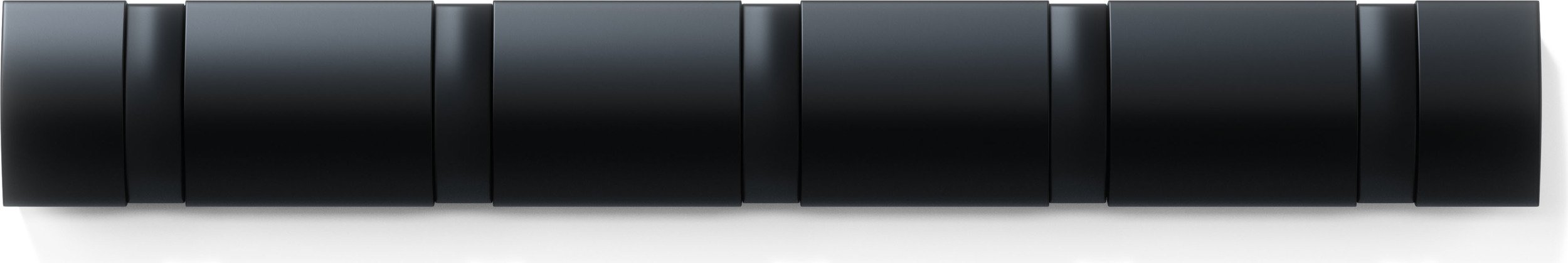 Wieszak listwa Flip cały czarny