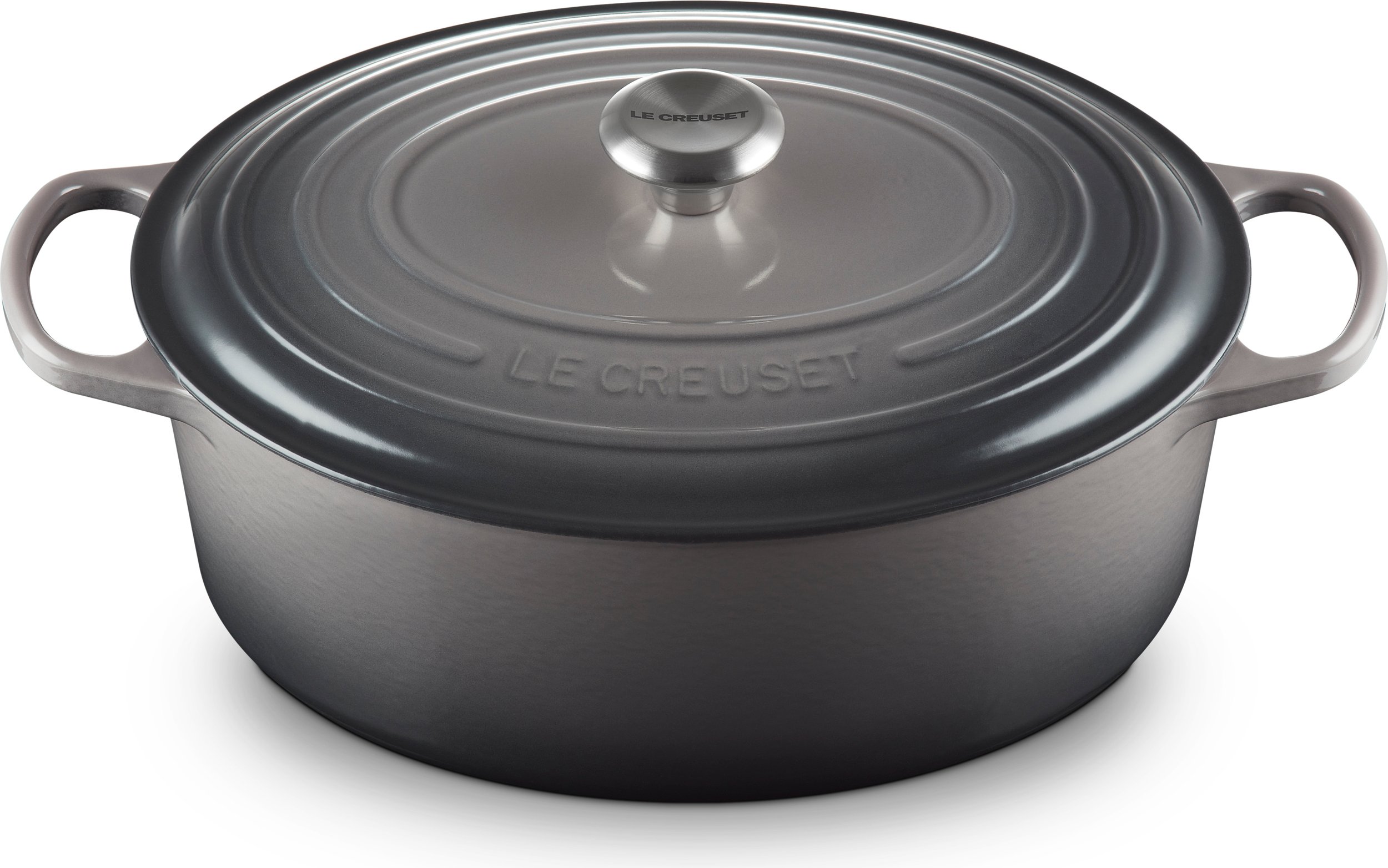 Brytfanna Signature owalna 33 cm szara