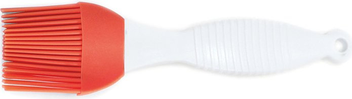 Pędzelek do ciasta Silikomart S pomarańczowy silikonowy