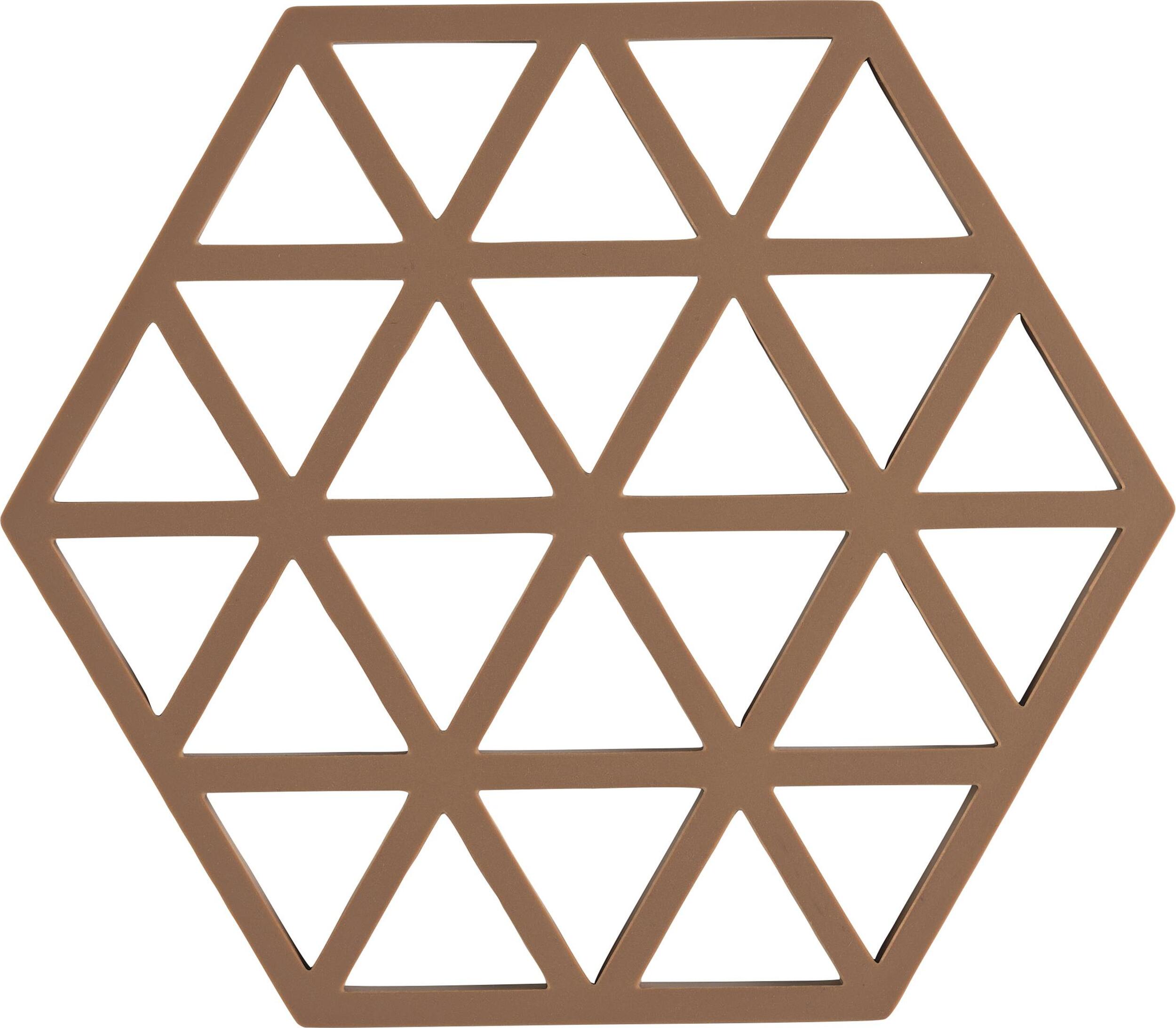 Podstawka pod gorące naczynia Triangles migdałowa