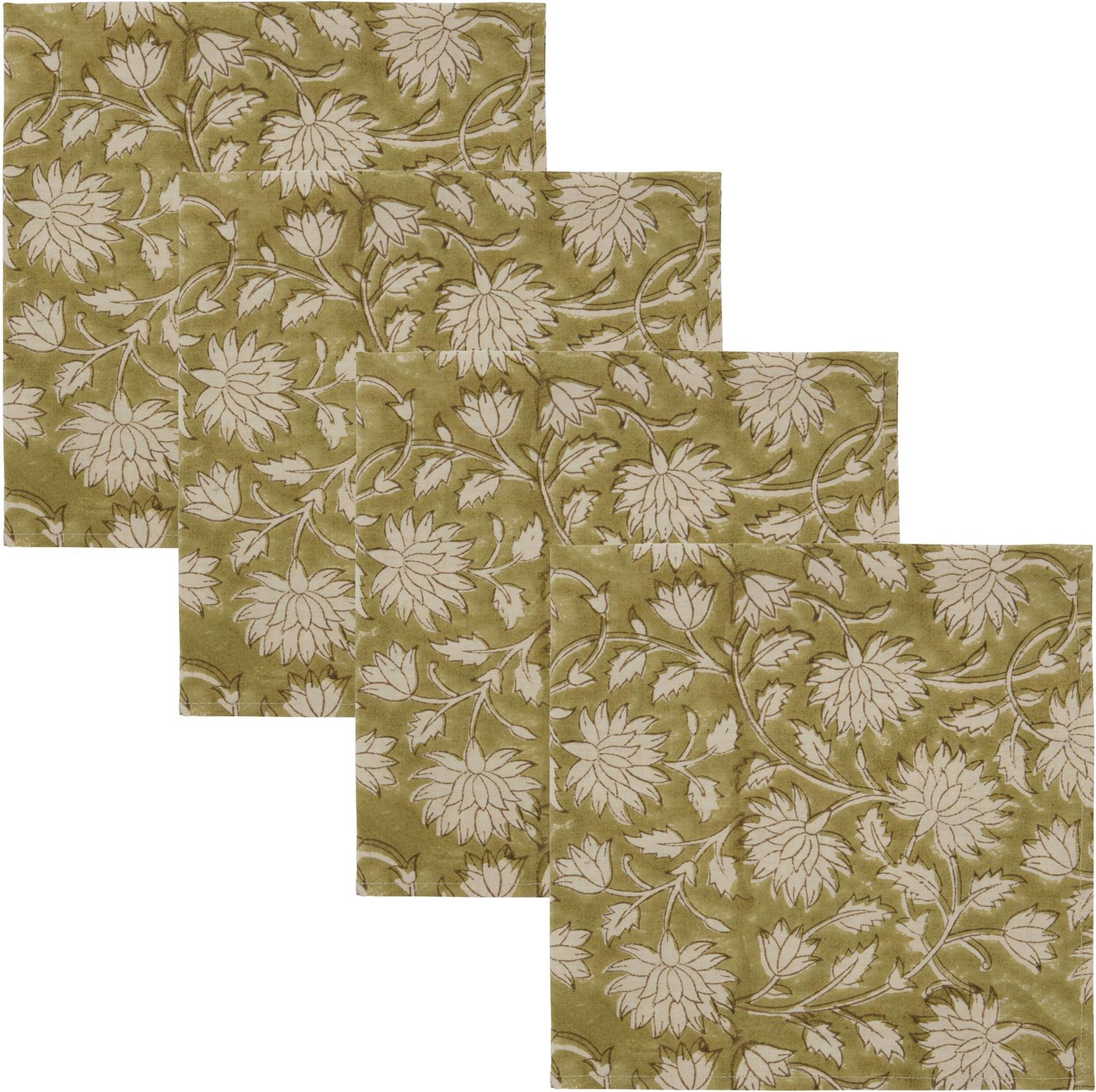 Serwetki materiałowe Join 40 cm zielone 4 szt.