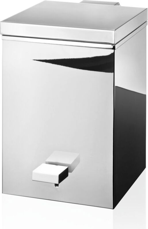 Kosz łazienkowy na śmieci Corner Soft Close kwadratowy 26,5 cm chrom