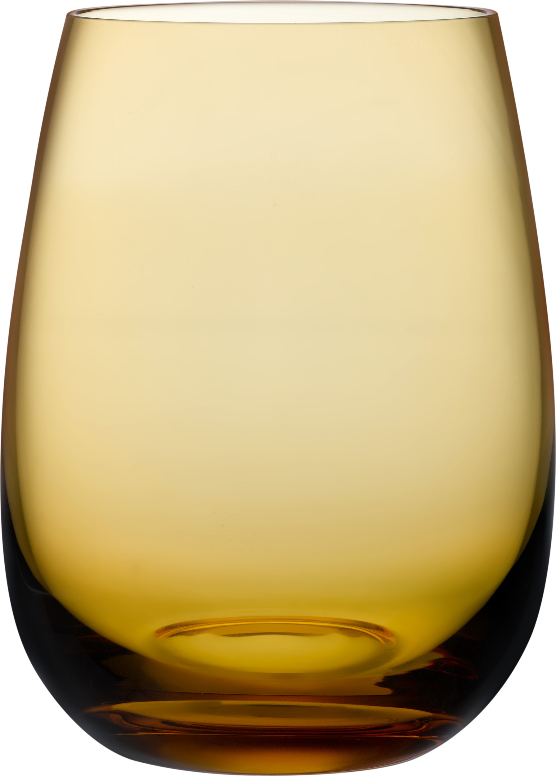 Szklanki Colored U 440 ml bursztynowe 4 szt.