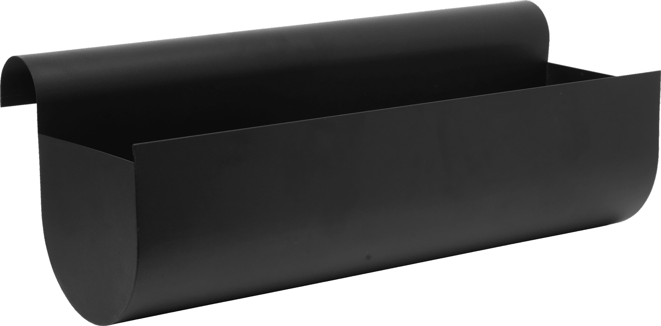 Kwietnik wiszący Uma 60 cm czarny