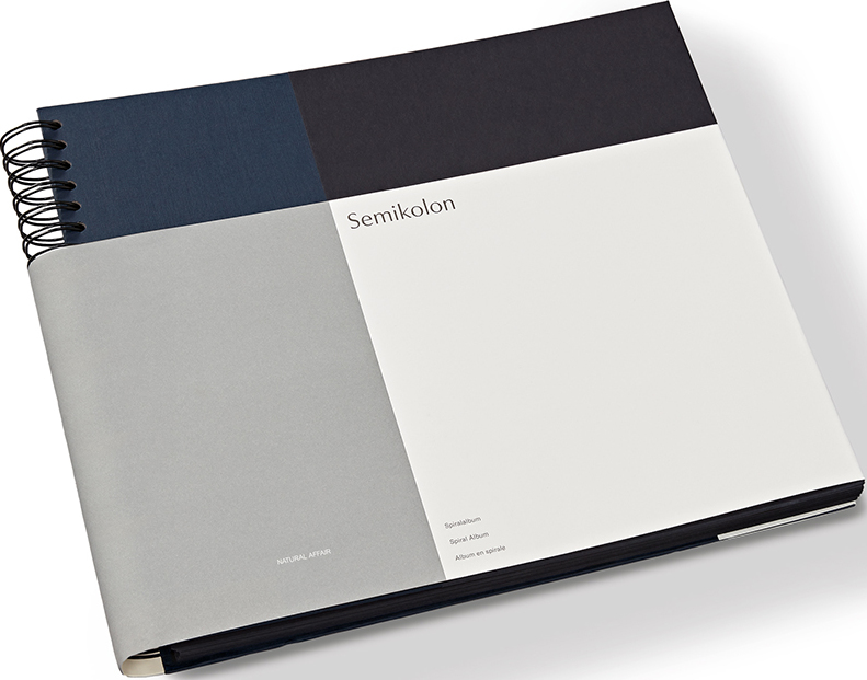 Album na zdjęcia Natural Affair spirala ciemnogranatowy