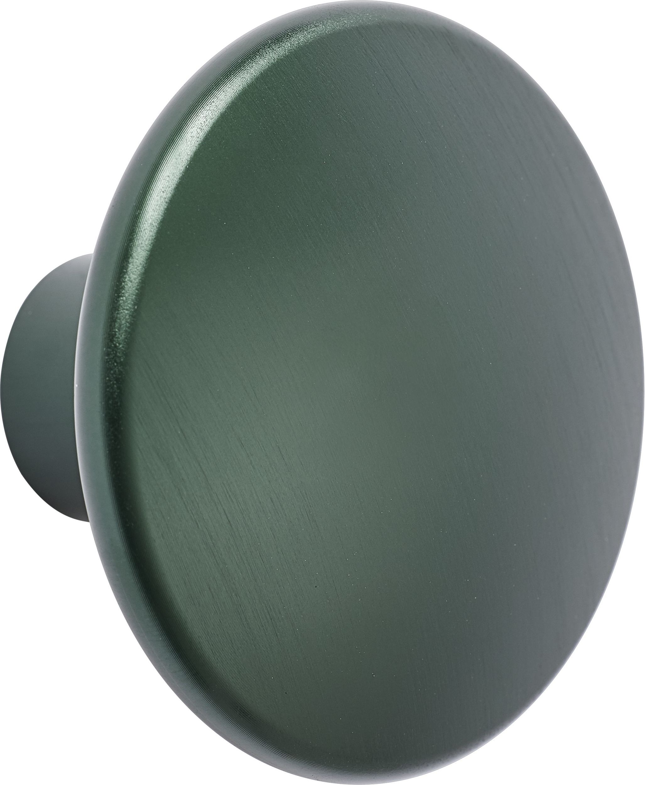 Haczyk ścienny Dots Metal 5 cm ciemnozielony