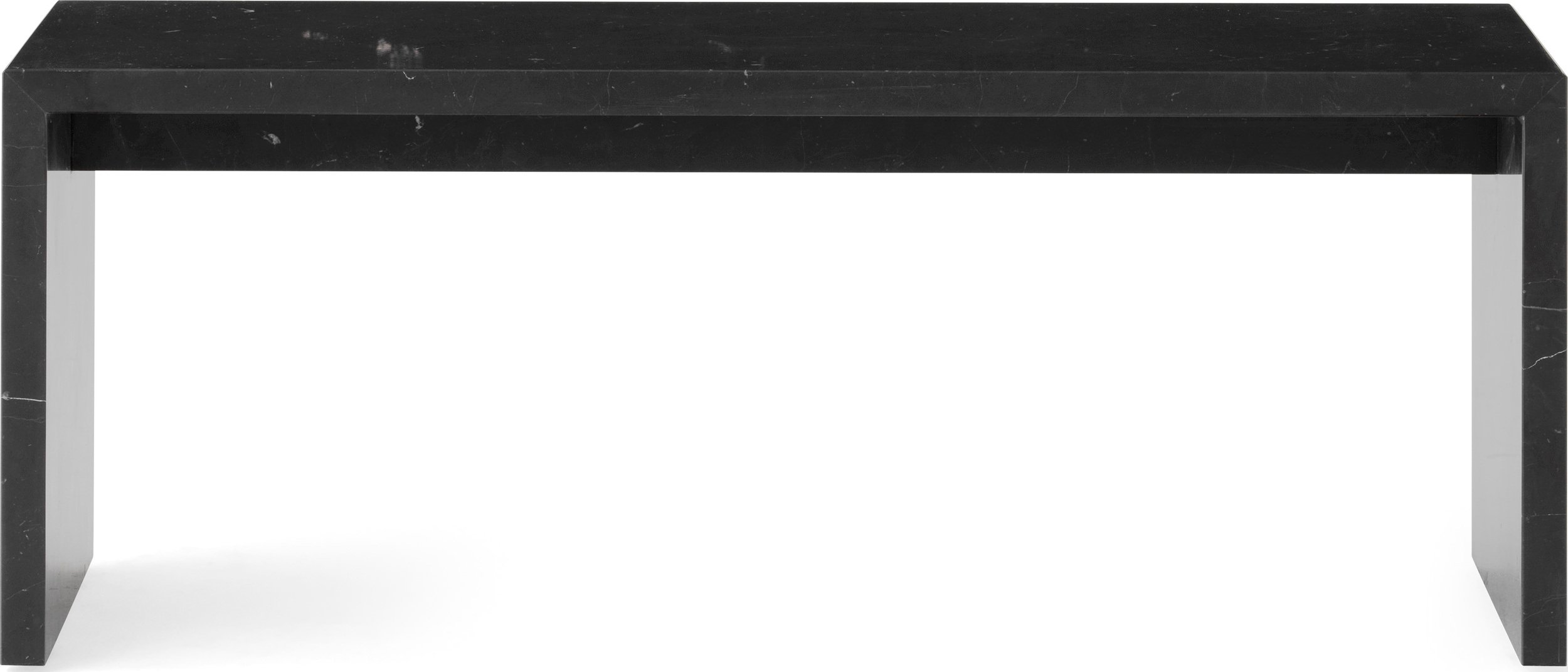 Stolik kawowy Plinth Bridge Nero Marquina 100 cm