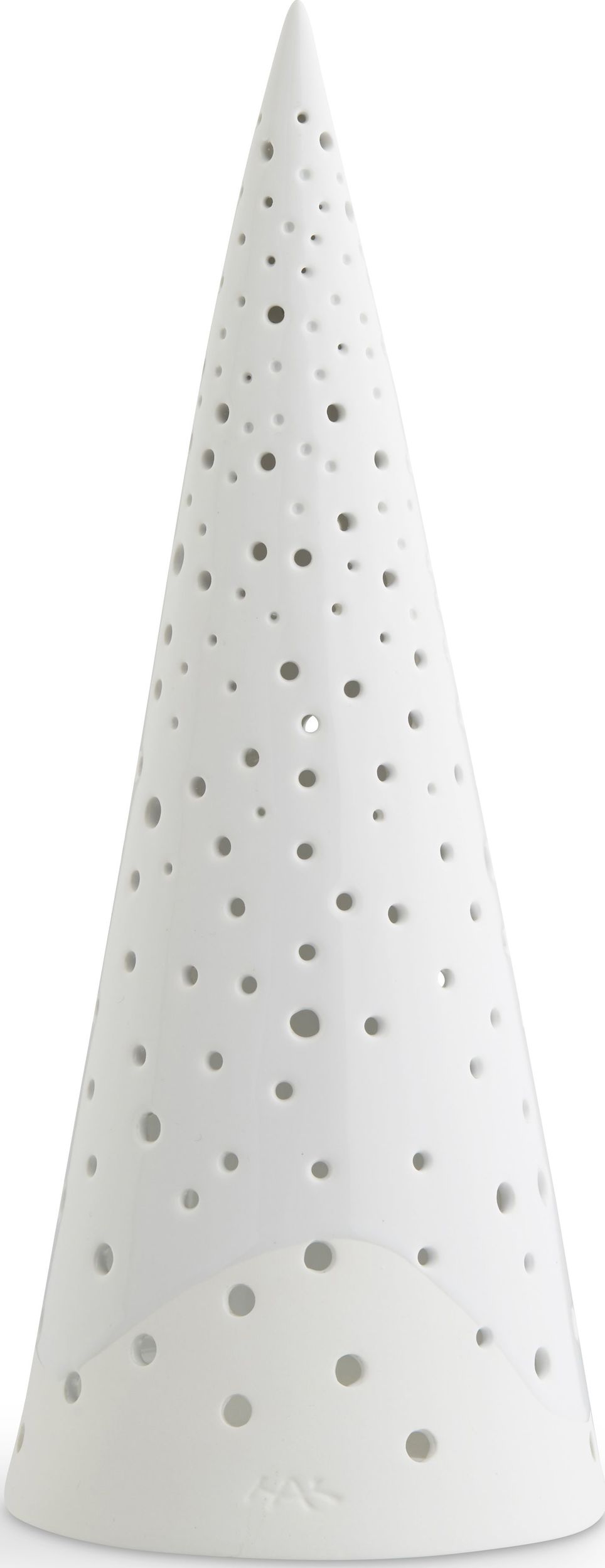 Świecznik na tealighty Nobili 30 cm biały