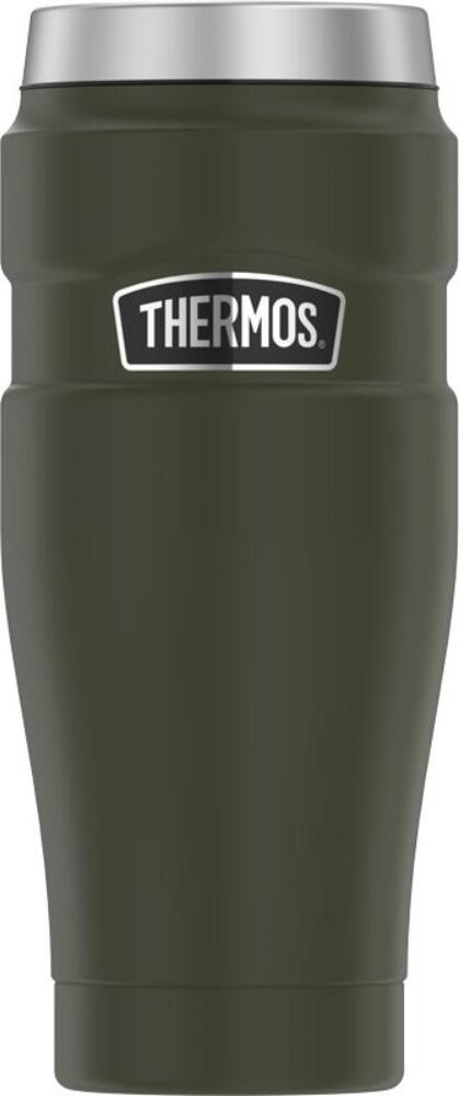 Kubek termiczny Style 470 ml ciemnozielony