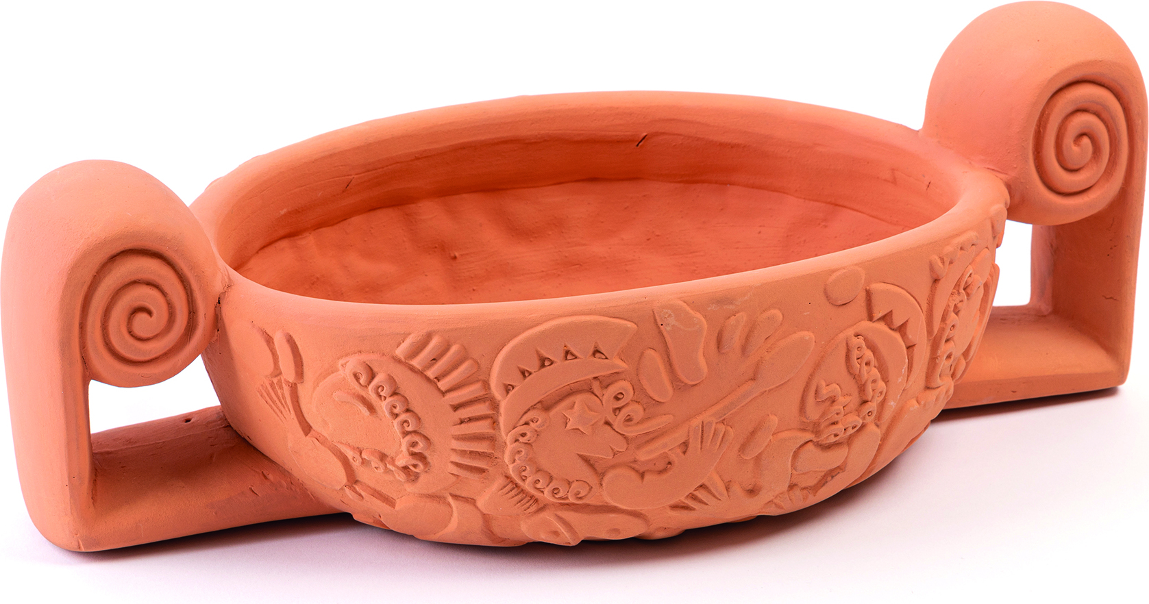 Misa dekoracyjna Magna Graecia Centerpiece 33 cm z terakoty