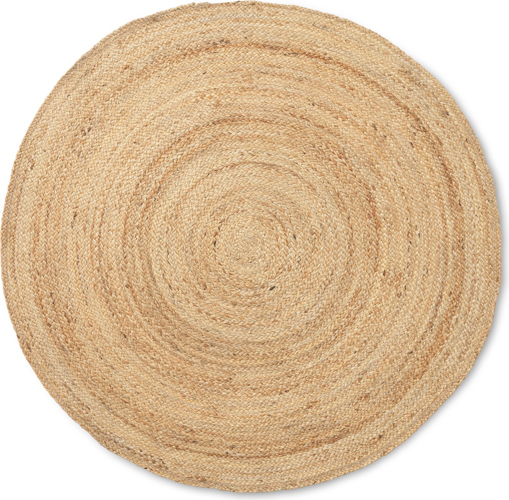 Dywan Eternal okrągły 120 cm naturalny jutowy