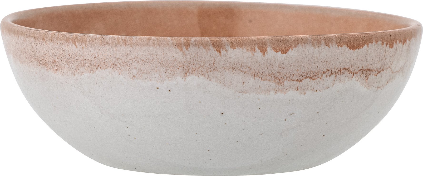 Miska Paula 525 ml kremowo-pomarańczowa