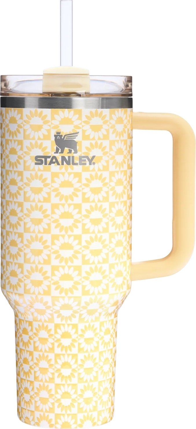 Kubek termiczny ze słomką Quencher H2.0 Flowstate Butter Sunflower 1,18 l