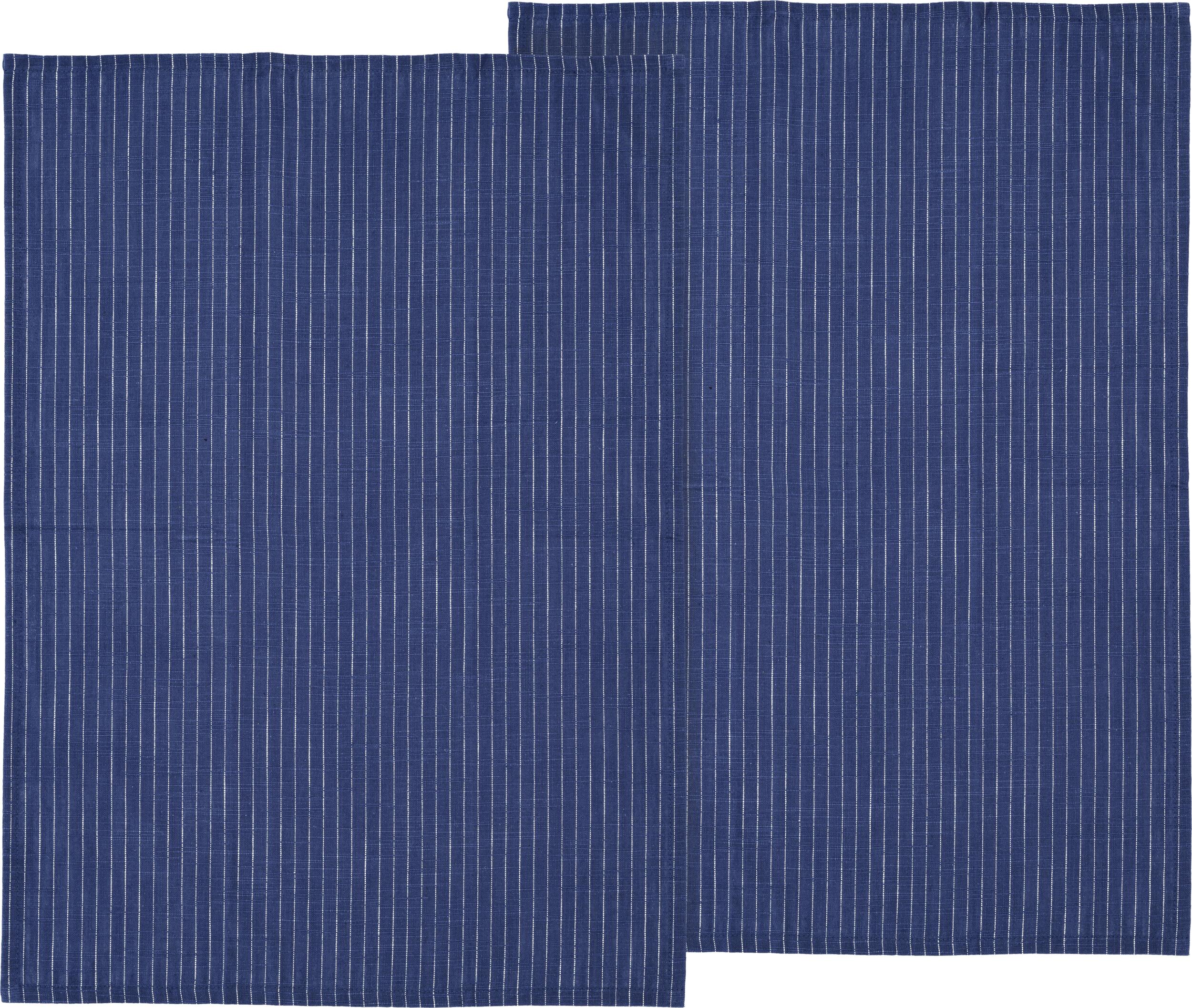 Ścierki kuchenne Line Organic 50 x 70 cm niebieskie 2 szt.