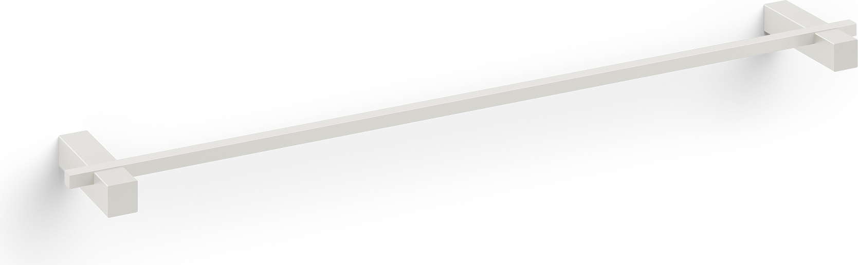 Reling na ręczniki Carvo 66 cm biały stal malowana proszkowo