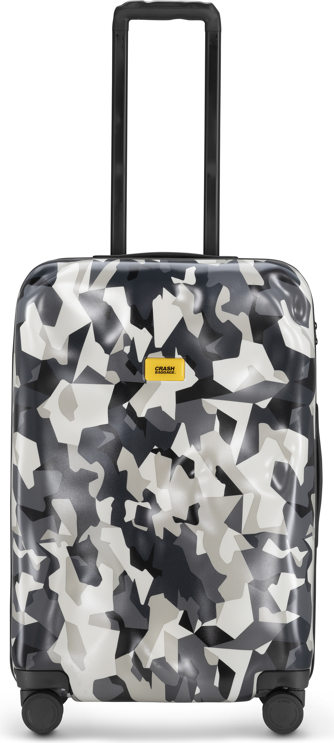 Walizka Icon Pattern średnia szara