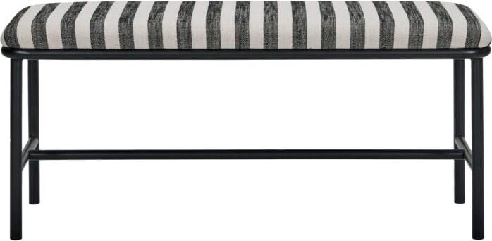 Ławka Toda czarno-biała