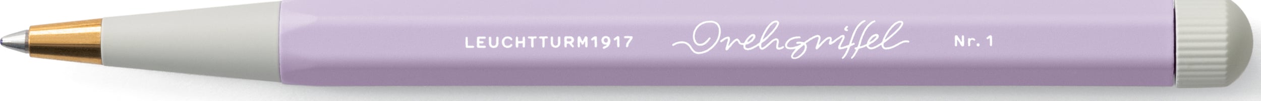 Długopis żelowy z czarnym tuszem Drehgriffel Nr. 1 liliowy