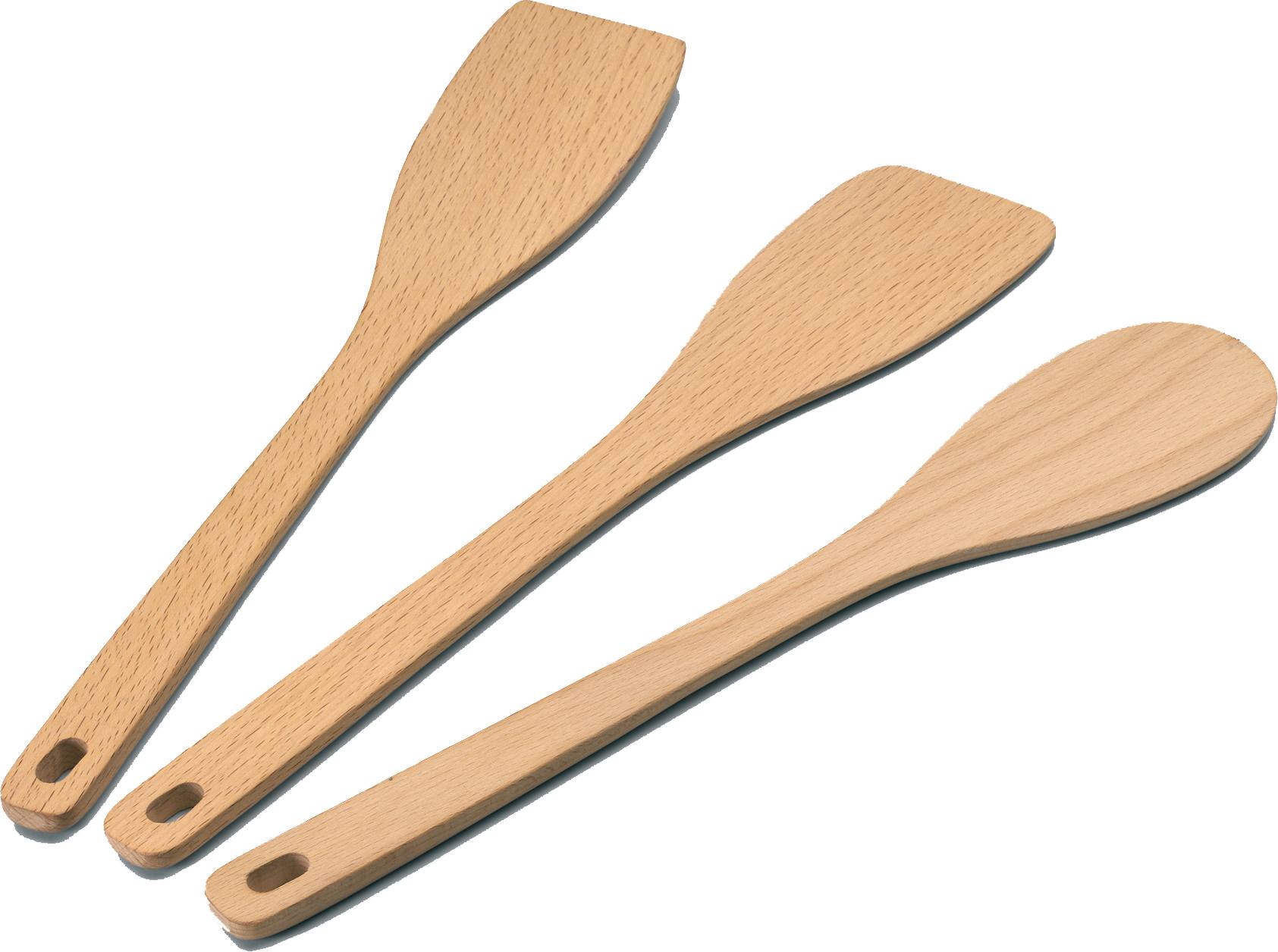 Zestaw drewnianych łopatek Pots & Pans