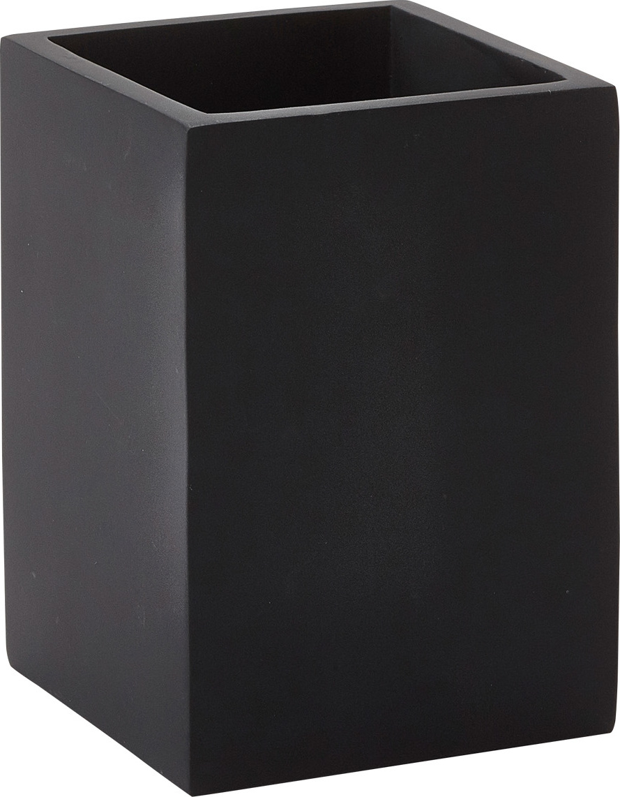 Kubek na szczoteczki do zębów Moon czarny