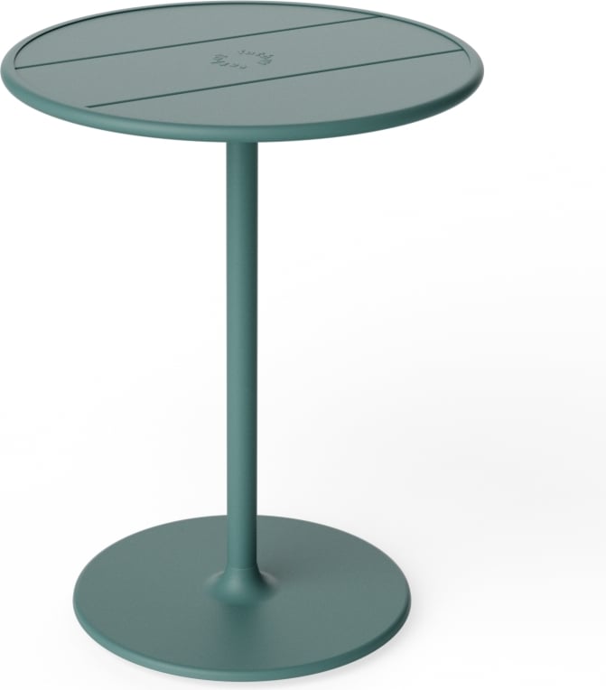 Stolik ogrodowy Fred's okrągły zielony