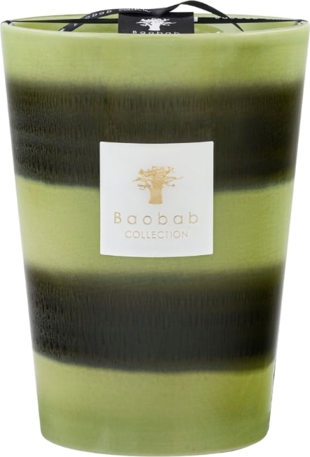 Świeca zapachowa Elementos Gaïa green 24 cm