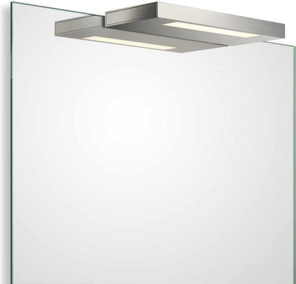 Lampa nad lustro Slim Clip On 24 cm nikiel