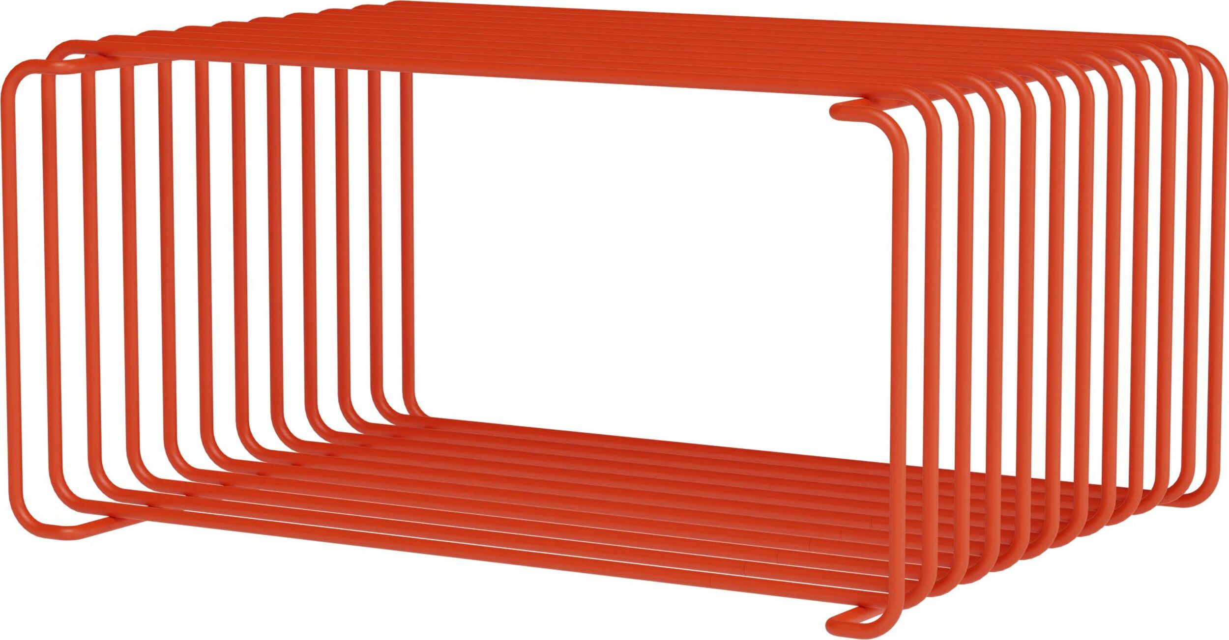 System modułowy Panton Wire 34,8 x 25,7 x 17,2 cm czerwony