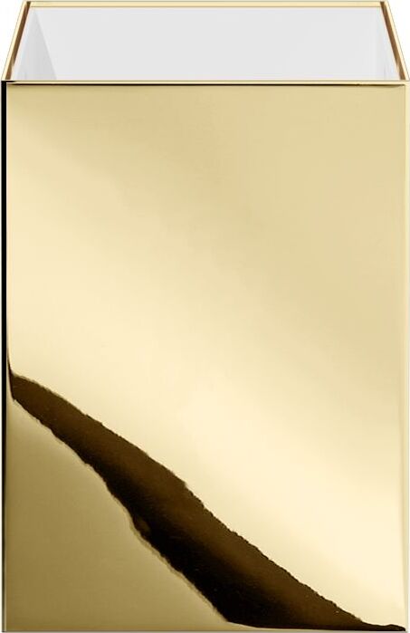 Kosz łazienkowy na śmieci Corner 24 cm złoty