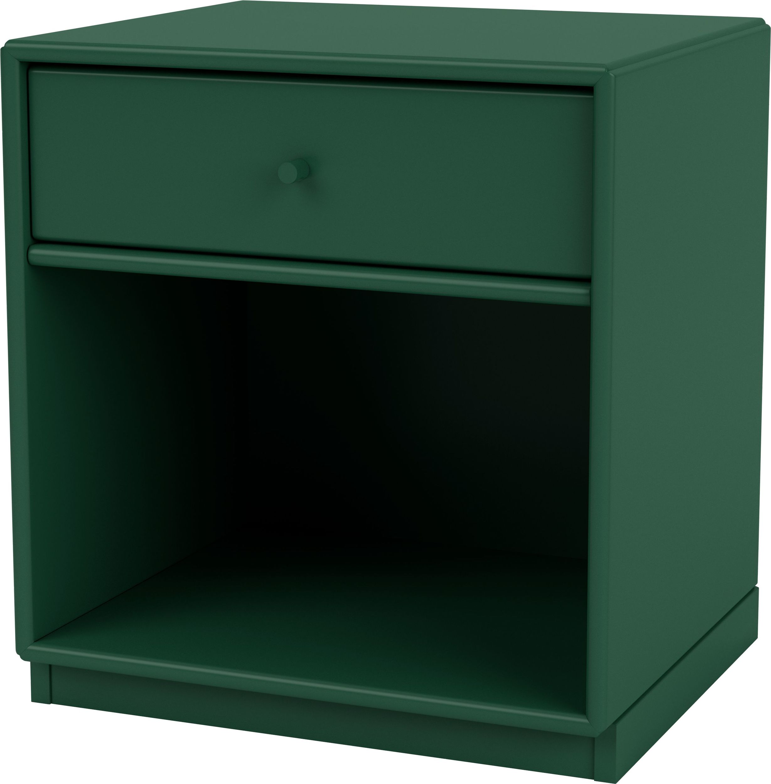 Szafka nocna Dream ciemnozielona na cokole 3 cm