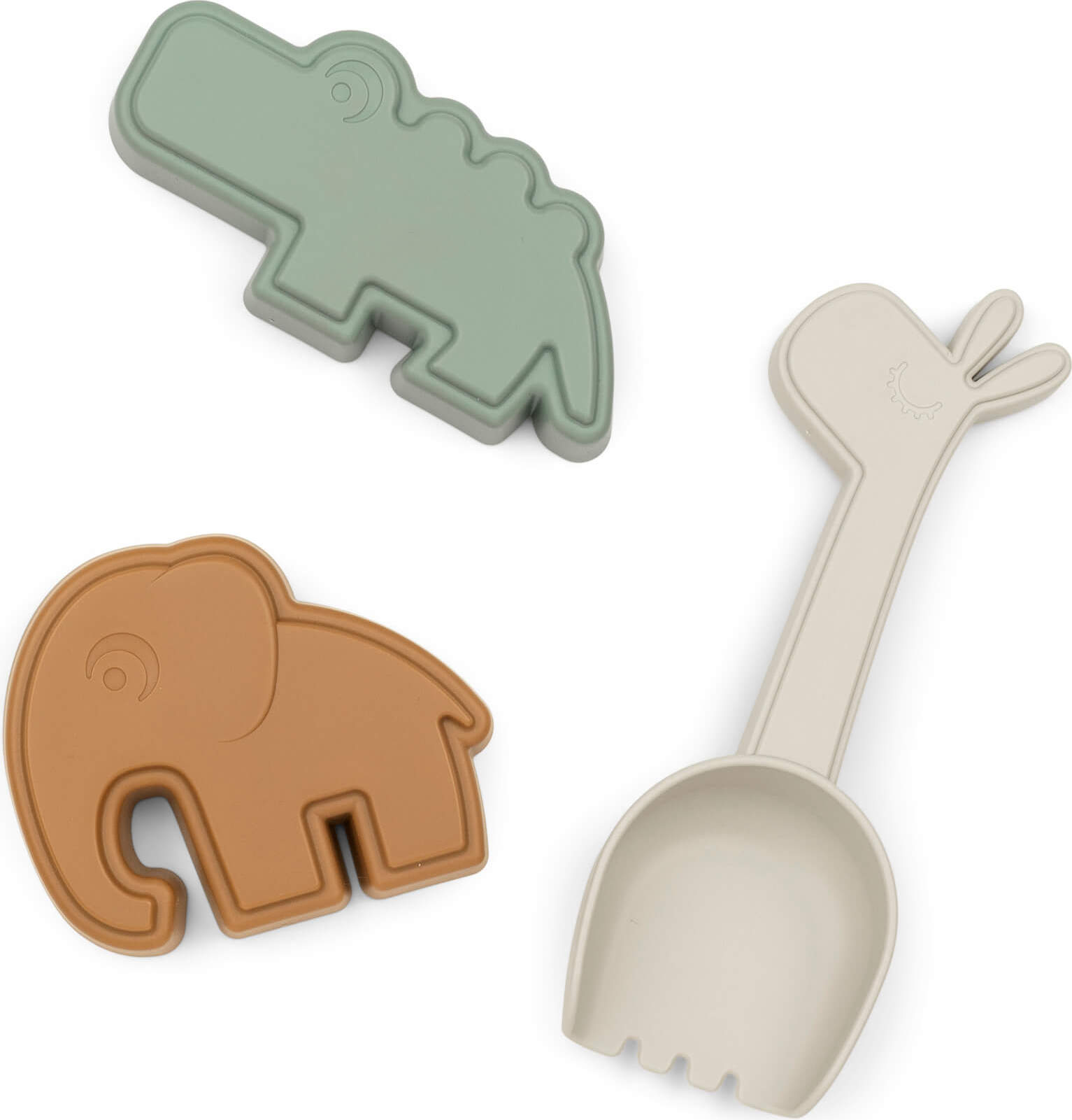 Zabawki do piaskownicy Done by Deer kolorowe 3 el.