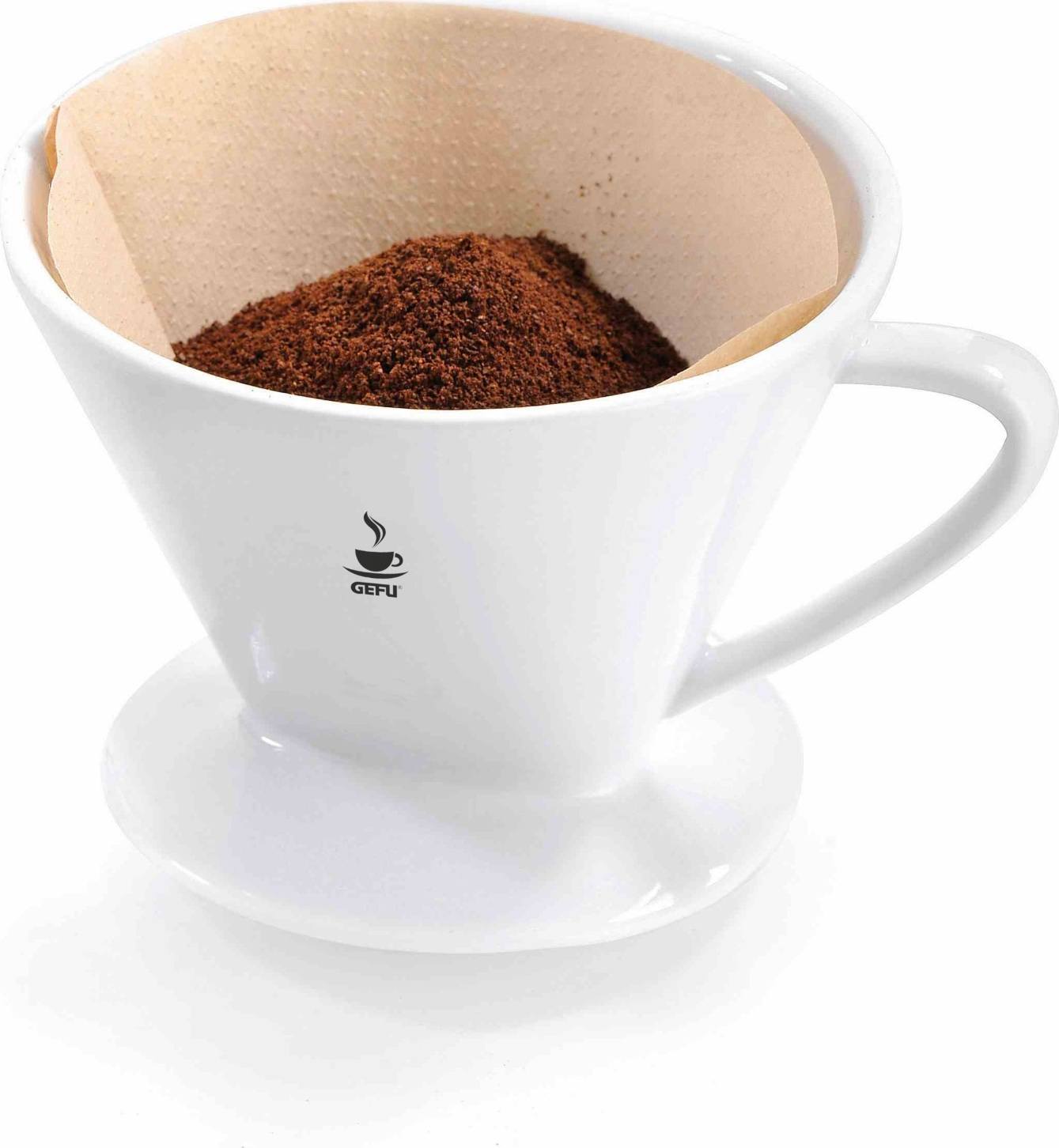 Zaparzacz do kawy Sandro porcelanowy na filtry w rozmiarze 101