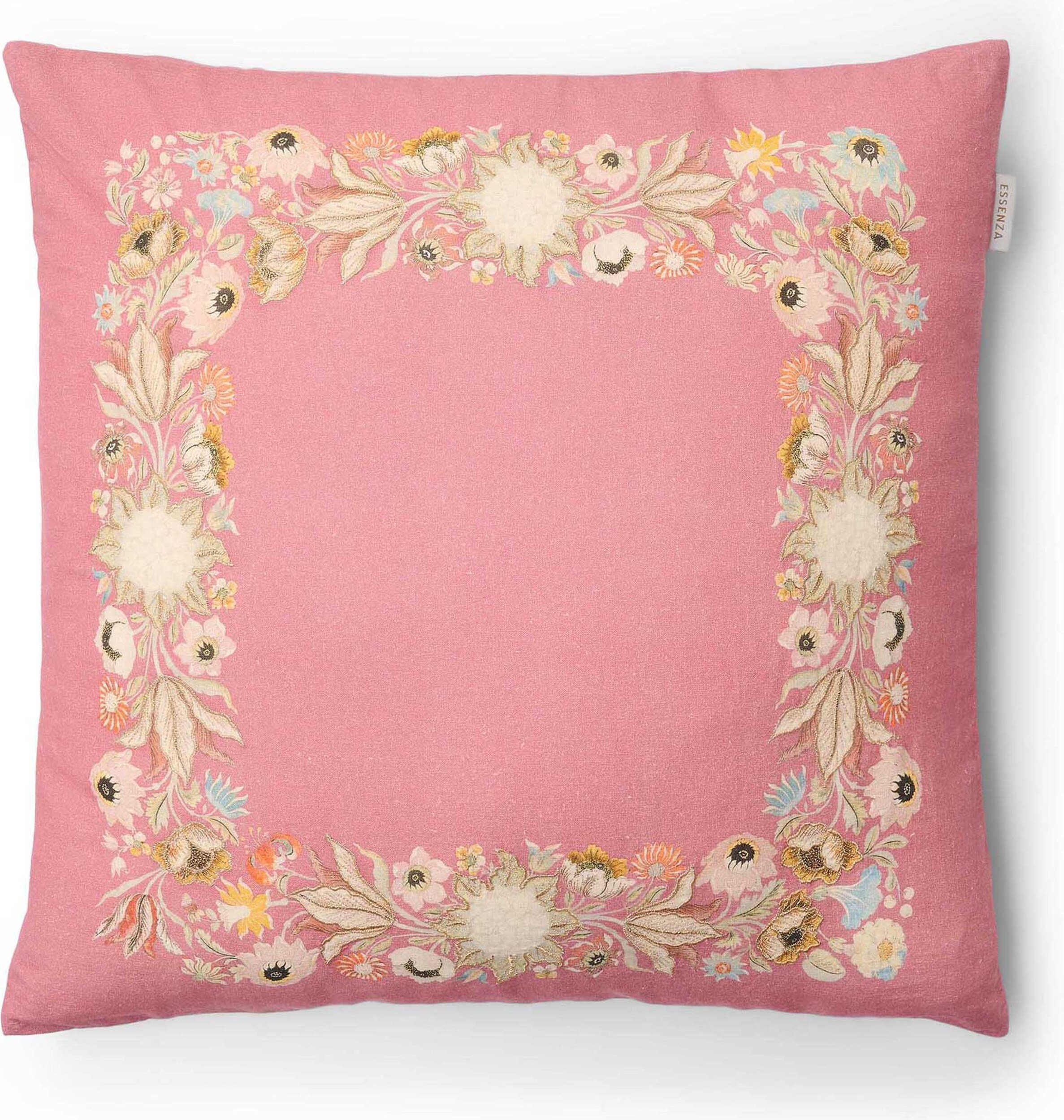 Poduszka dekoracyjna Veroniq 50 x 50 cm różowa