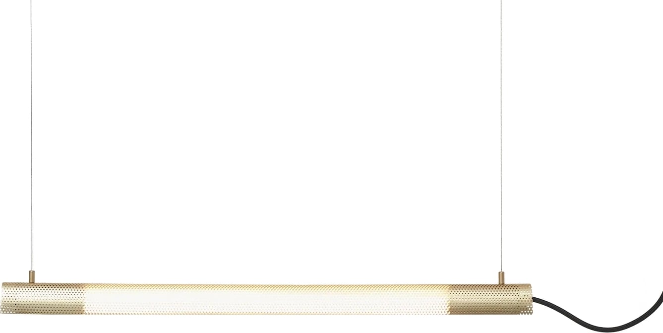 Lampa wisząca Radent 70 cm mosiądz