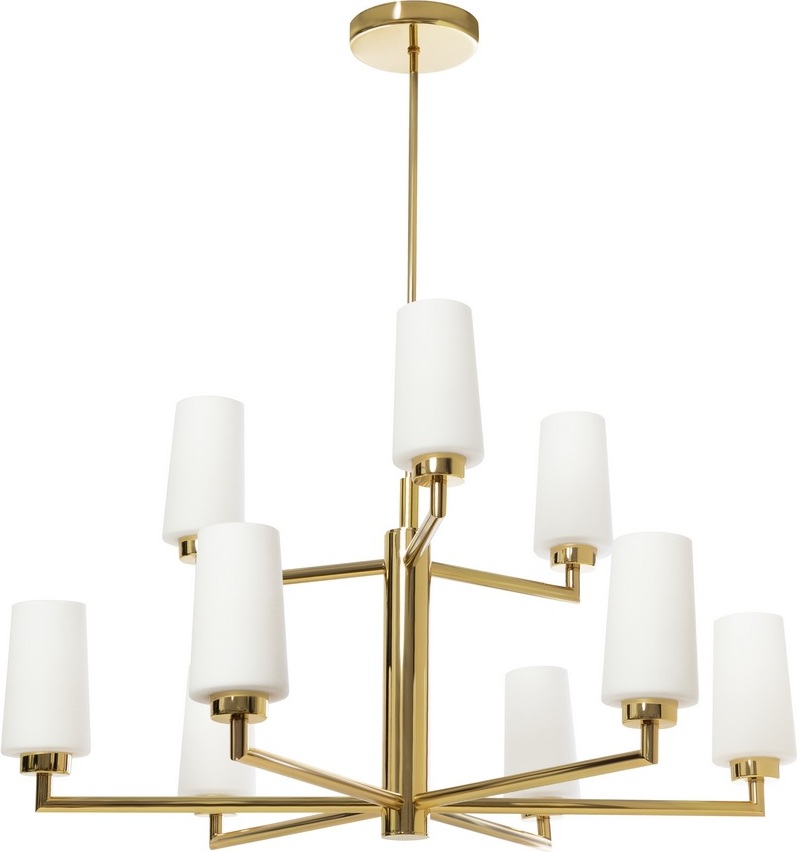 Żyrandol Grande złoty