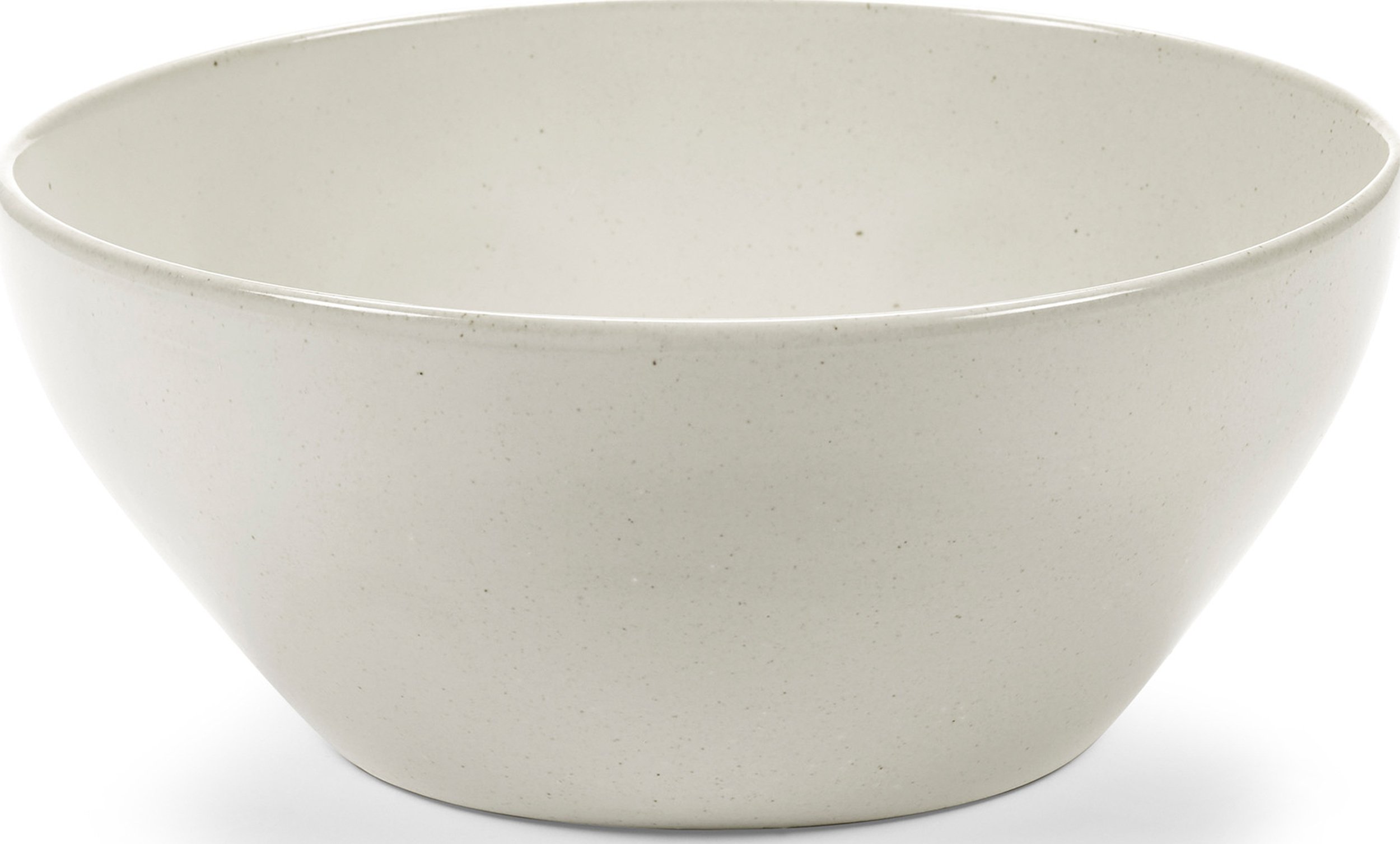 Misa do serwowania Out of Lines 25 cm złamana biel