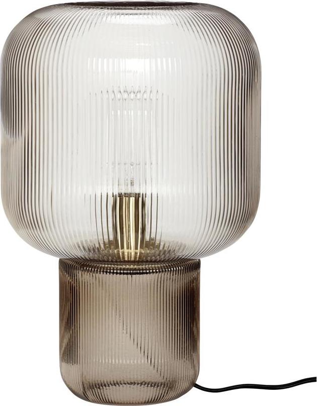 Lampa stołowa Hübsch 991206 szklana