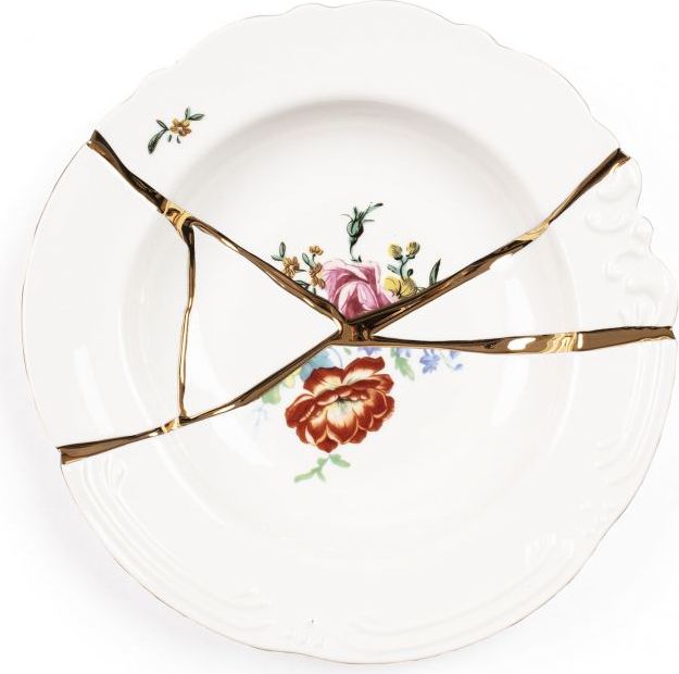 Talerz głęboki Kintsugi n-2