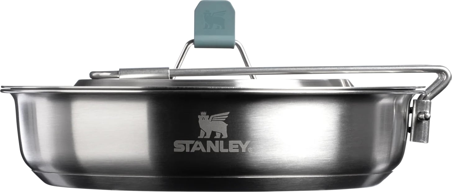 Patelnia kempingowa z talerzami i akcesoriami Wildfare Core 12 el.