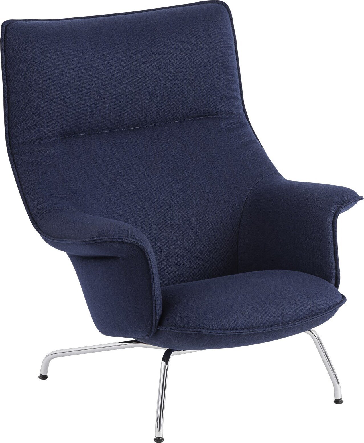 Fotel Doze Balder 782 tapicerowany chromowane nogi