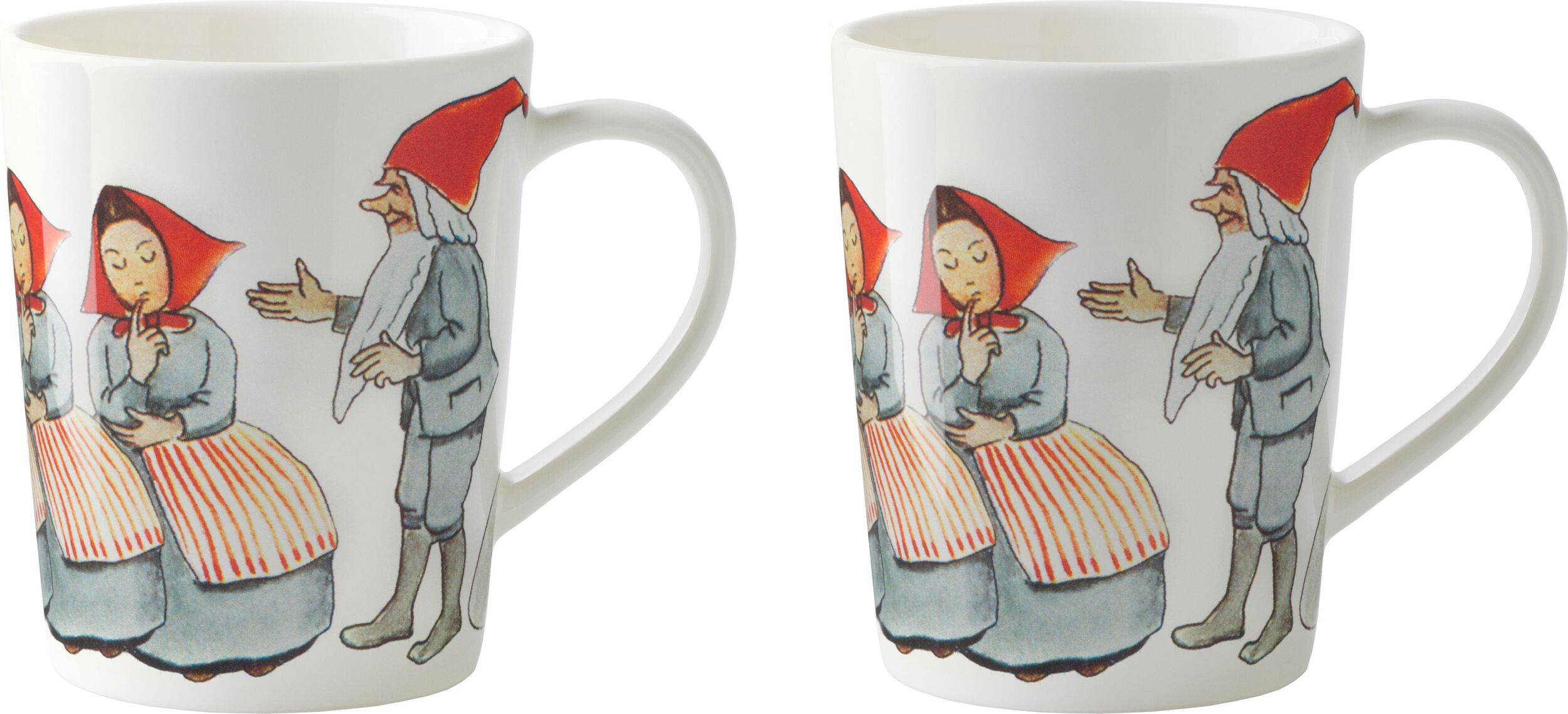 Kubki do grzańca Elsa Beskow Elf Family 2 szt.