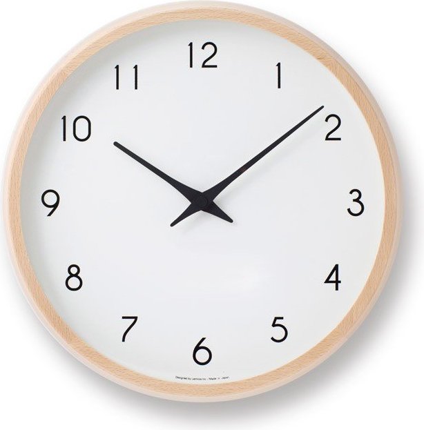 Zegar Campagne jasne drewno