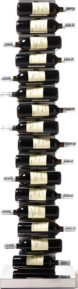 Stojak na wino Ptolomeo 155 cm srebrny