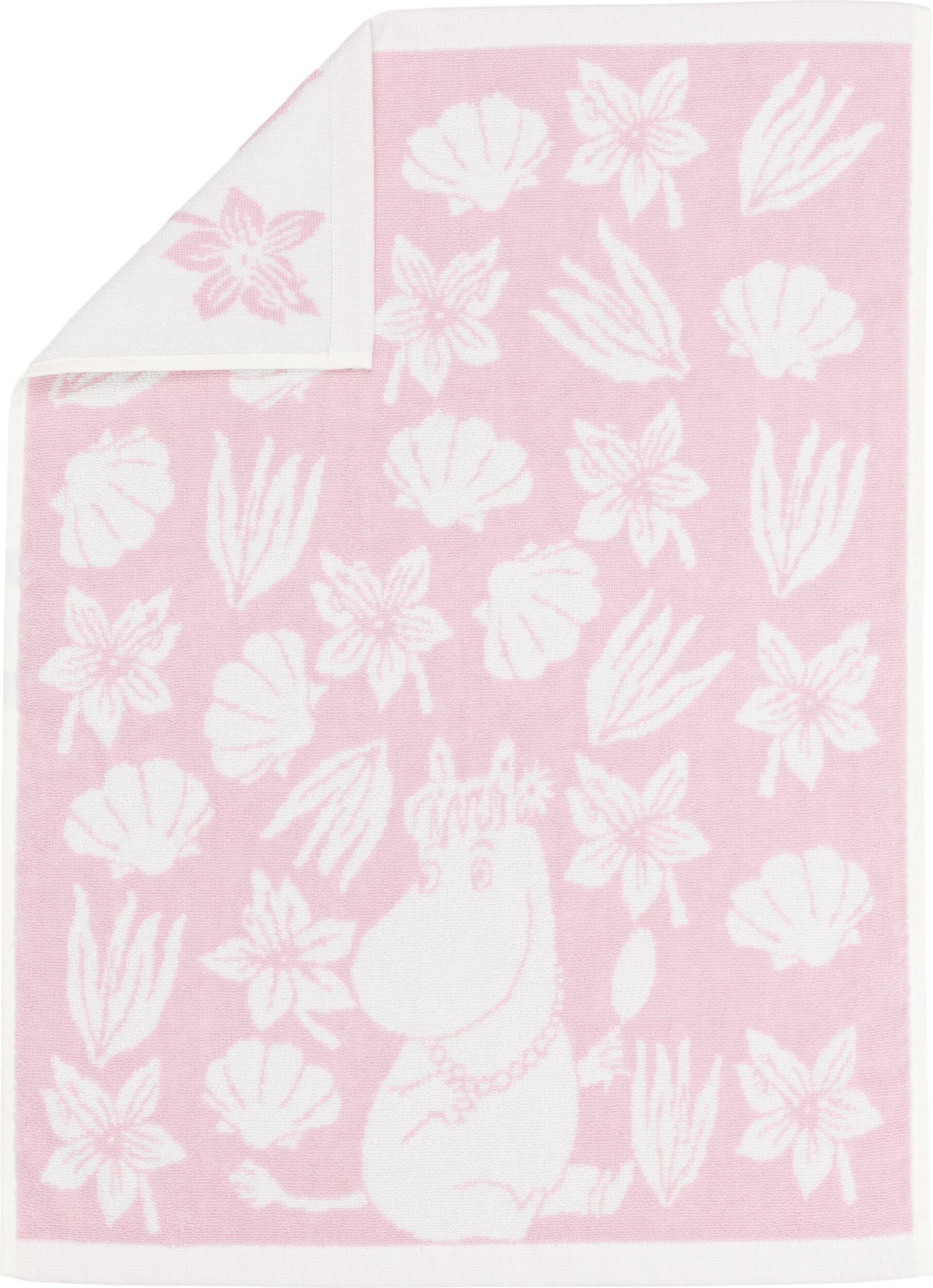 Ręcznik Arabia Finland Muminki Seashells 50 x 70 cm różowy