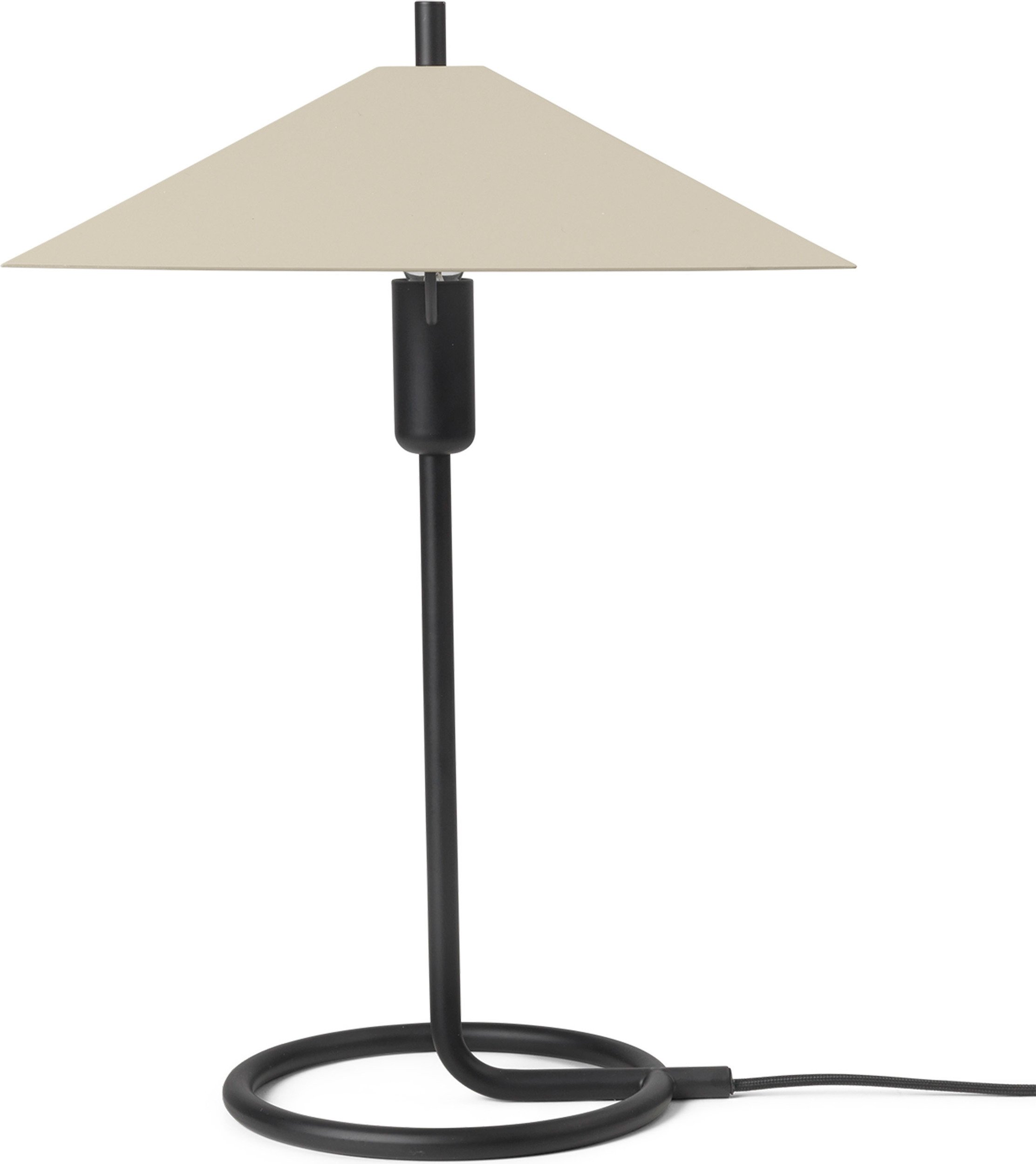 Lampa stołowa Filo Square w kolorze kaszmiru