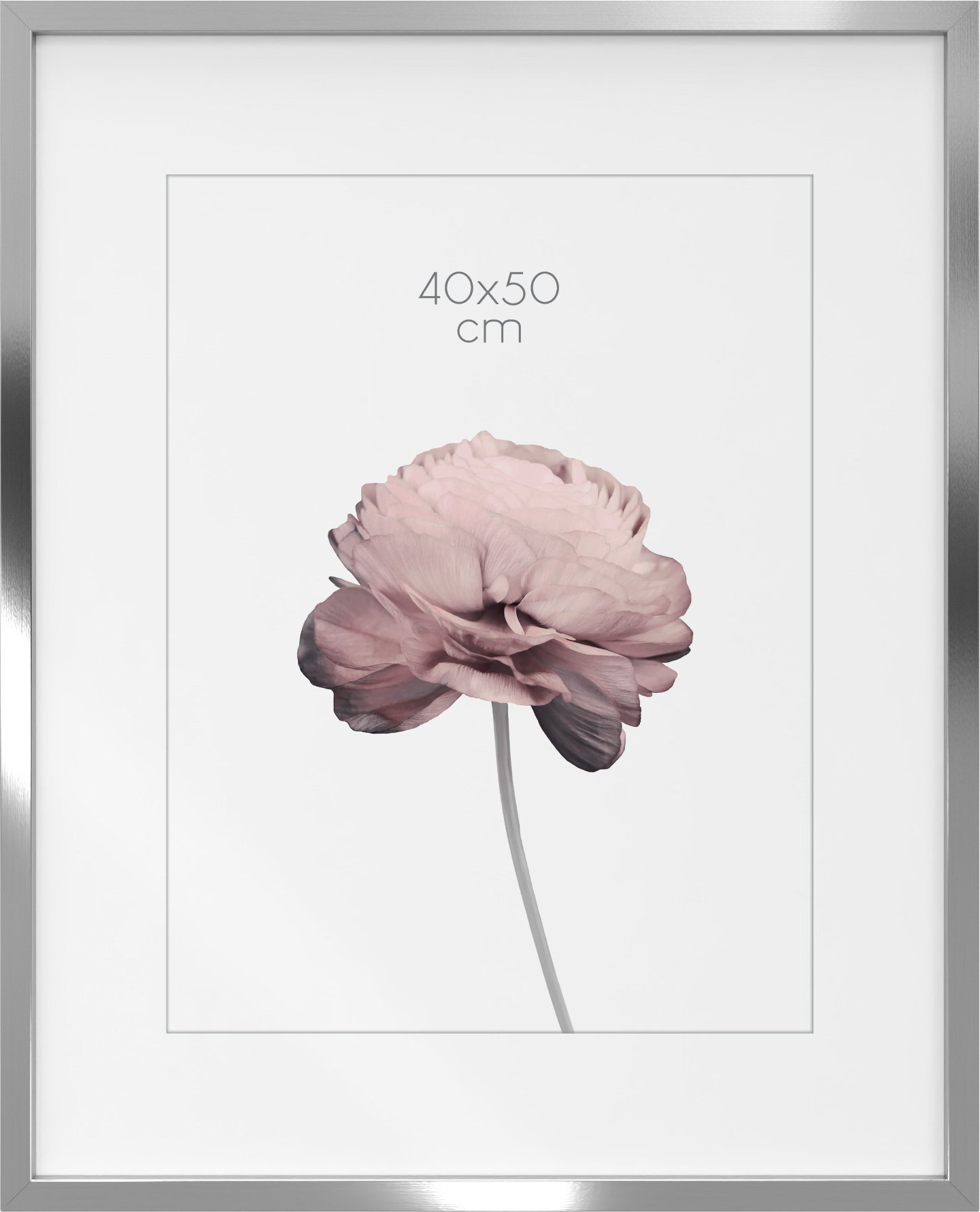 Ramka na zdjęcia Prague 40 x 50 cm srebrna